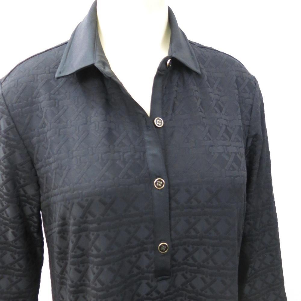 J. McLaughlin Black Long Sleeve Dress S